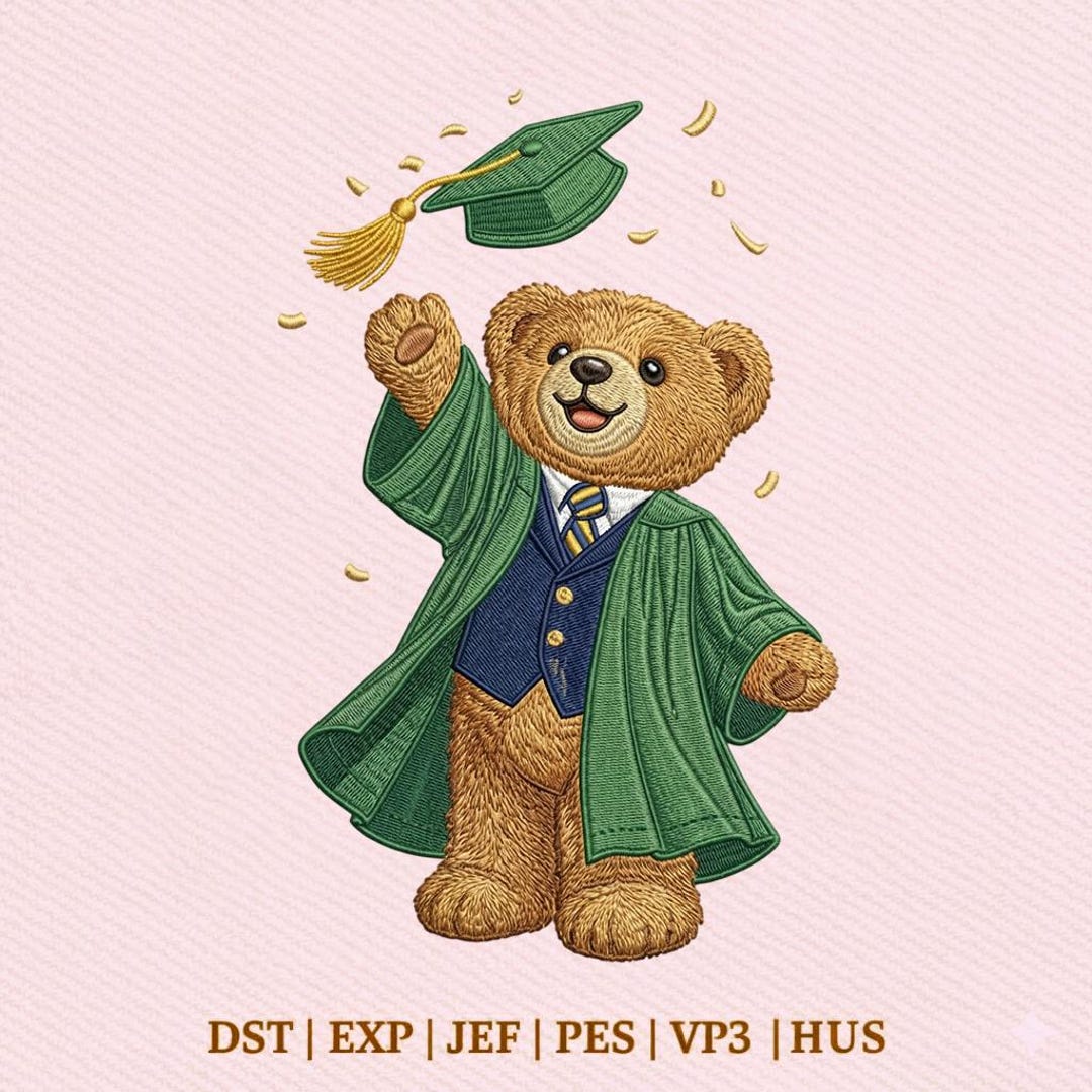 Graduation Teddy Bear, Cute Graduate Bear With Cap, Graduation Gift ...