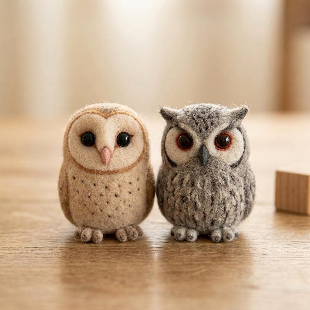 フクロウの木彫り - Etsy 日本
