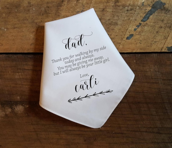 father of the bride hankie