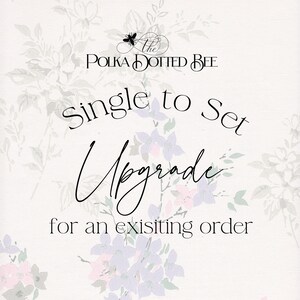 Upgrade an Existing Order from a Single Hanky to Set of 2