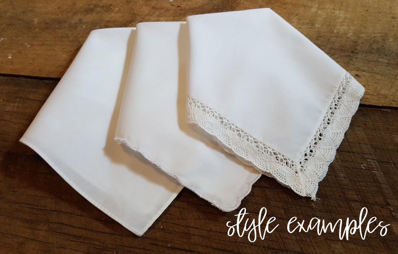 Thank you Gift Wedding Gift for Parents For Happy Tears Wedding Handkerchief Personalized Wedding Gift