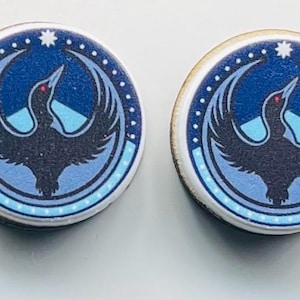 Minnesota Rebel Loon-oorbellen