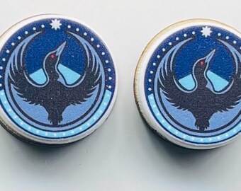 Minnesota Rebel Loon Earrings