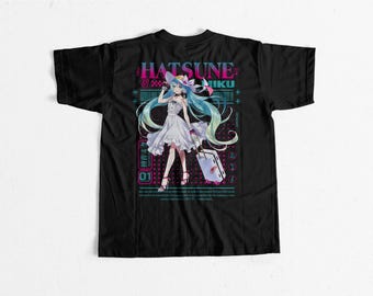 Hatsune Miku Anime T-shirt: Hatsune Miku Vocaloid T-shirt