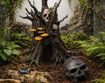 Skull Tree Decor
