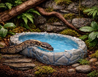 Stone Bone Water Bowl