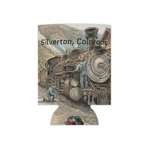 D&SNGRR Can Cooler | Durango and Silverton Narrow Gauge Railroad Beverage Holder