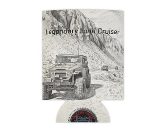Land Cruiser Can Cooler | Corkscrew Pass and Holy Cross Off-Road 4x4 Beverage Holder