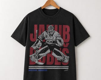 Jakub Dobes Montreal Canadiens Shirt, Vintage Goalie Graphic Tee, Retro Hockey T-Shirt, Canadiens Fan Apparel, NHL Inspired Shirt