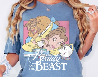 Retro Disney Piękna i Bestia png, Koszulka Disney Belle Princess, Koszulka Disney Girl Trip 2025, Koszulka Disney Trip, Disney png