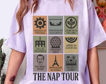 THE NAP TOUR - Disney Parks Dad Joke png - Disney World, Disneyland Trips Cotton png
