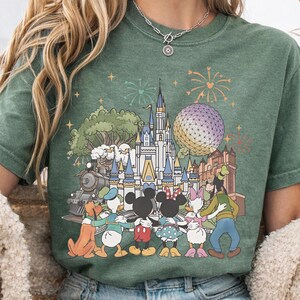 Retro Mickey Disneyworld PNG Shirt, Walt Disneyworld Shirt, Mickey And Friends Shirts, Disney 2026 Trip, Disneyworld Matching PNG image 4