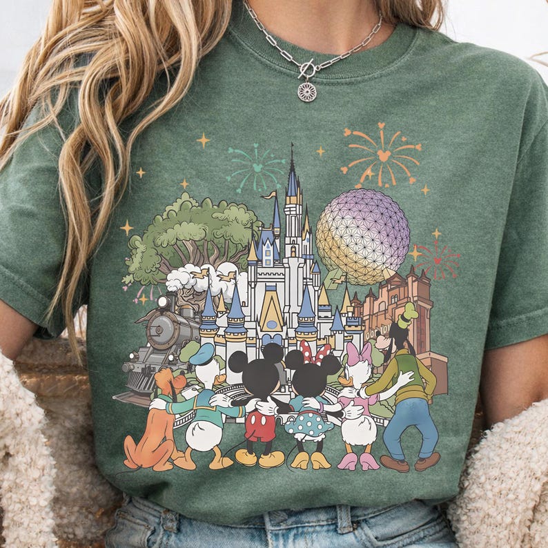 Retro Mickey Disneyworld PNG Shirt, Walt Disneyworld Shirt, Mickey And Friends Shirts, Disney 2026 Trip, Disneyworld Matching PNG image 4