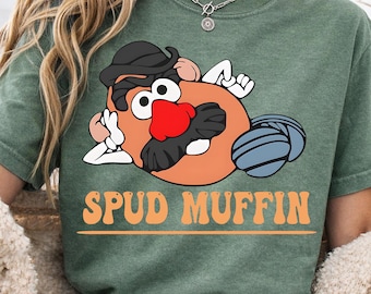 Toy Story PNG, Zabawna Głowa Ziemniaka PNG, Spud Muffin PNG, Zabawne pobieranie cyfrowe Disney, Clipart Pixara, Projekt sublimacji, Natychmiastowe pobieranie