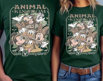 Disney Mickey i Przyjaciele Animal Kingdom Safari Mode PNG, Wycieczka do Walt Disney World PNG, Prezent Let's Get Wild PNG, Disneyland Holiday Family