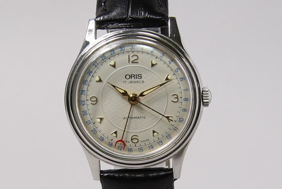 ORIS 7403-40B Pointer Date Ivory Dial Date Automa… - image 5