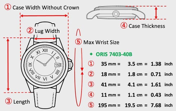 ORIS 7403-40B Pointer Date Ivory Dial Date Automa… - image 2