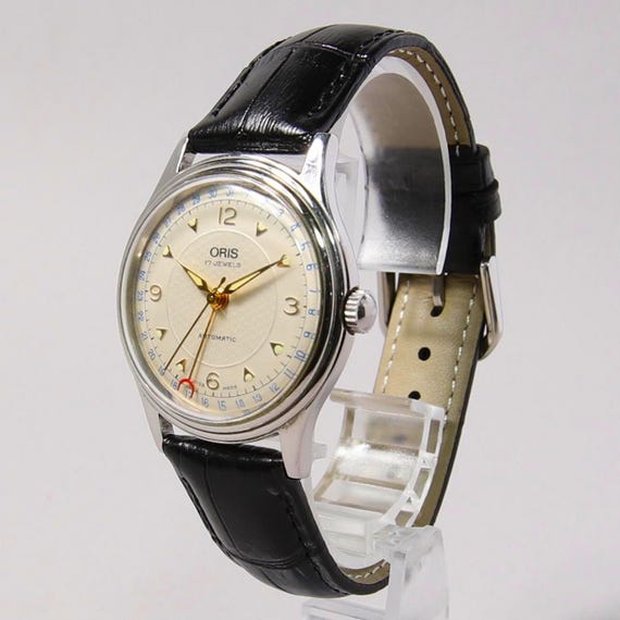 ORIS 7403-40B Pointer Date Ivory Dial Date Automa… - image 1