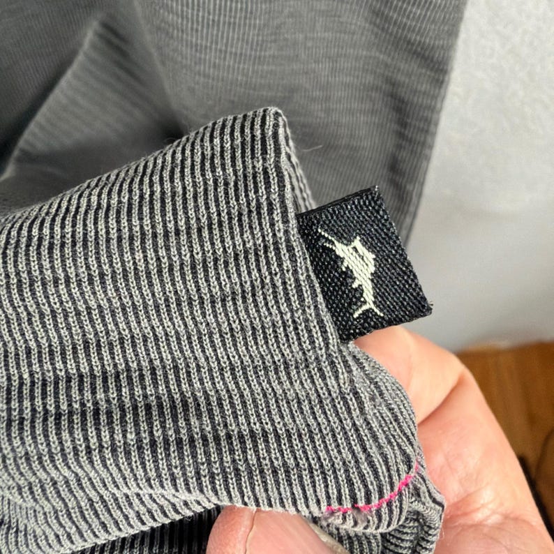 Tommy Bahama Polo Shirt Mens Medium Gray IslandZone Emfielder Short Sleeve Adult image 10
