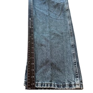 Wrangler Jeans Mens 36x31 Blue Hero Authentic Straight Leg Denim Everyday Casual imagem 8