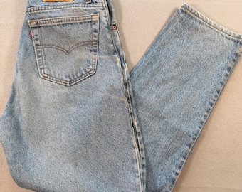 Levi's Jeans Mens 34x30 Blue 550 XX Relaxed Fit Tapered Leg VTG 90s Made in USA