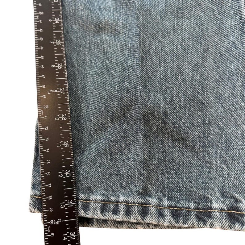 Wrangler Jeans Mens 36x31 Blue Hero Authentic Straight Leg Denim Everyday Casual imagem 7