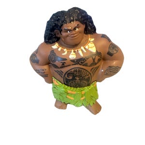 DISNEY Moana Mega Maui 8" Action Figure Doll Hard Plastic Toy Kids Original. C7 image 1