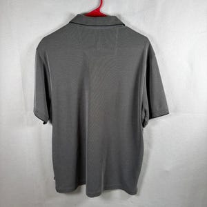 Tommy Bahama Polo Shirt Mens Medium Gray IslandZone Emfielder Short Sleeve Adult image 8