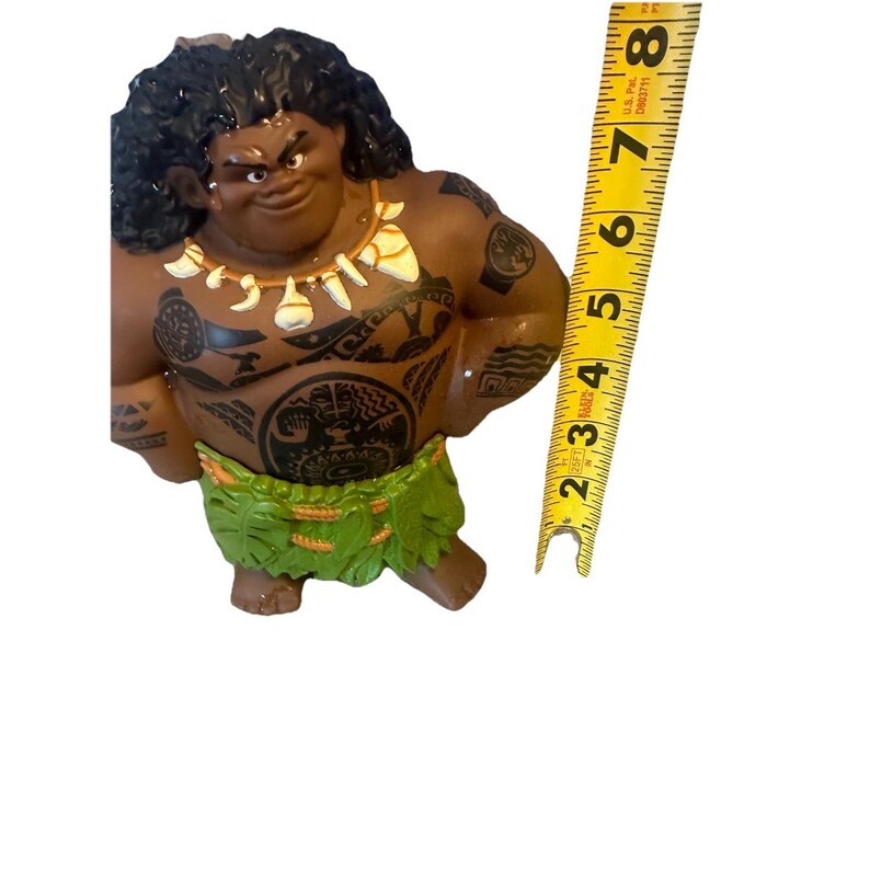DISNEY Moana Mega Maui 8" Action Figure Doll Hard Plastic Toy Kids Original. C7 image 2