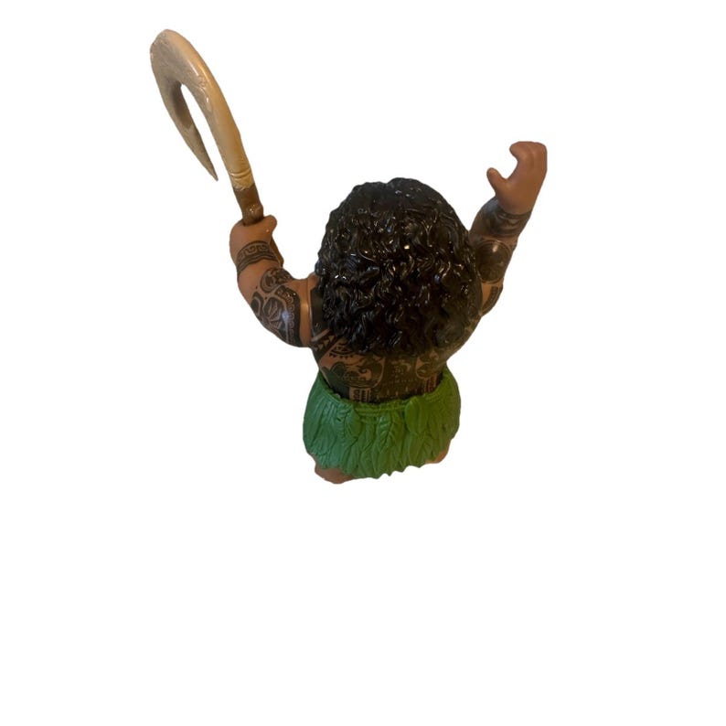 Figura de acción de Moana Maui de Disney Store con anzuelo imagen 2