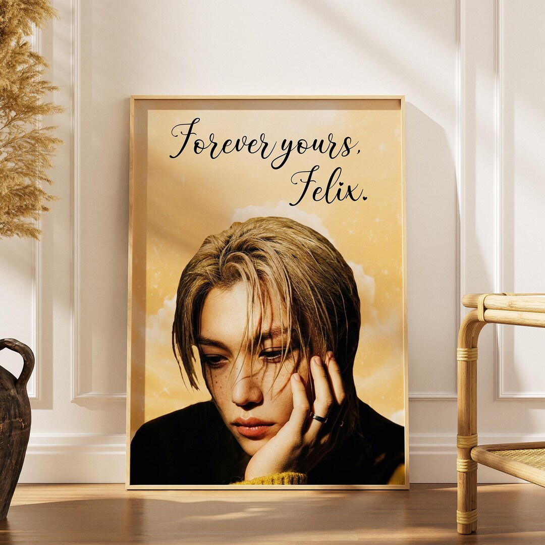 Felix Stray Kids Poster Canvas Wall Decors for Home Decoration - Etsy