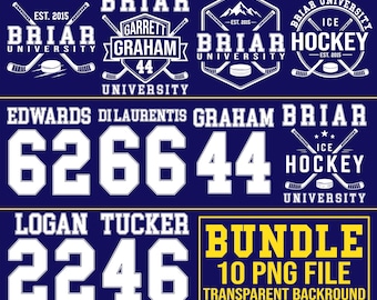 Briar U Hockey Bundle , Off Campus, Romance Reader PNG, Book Lover Tshirt Design Garrett Graham Digital File, Instant Download