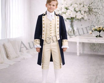 18.Jhd.-Jungen-Kolonialstil-Kleideranzug aus dem 18.Jhdt