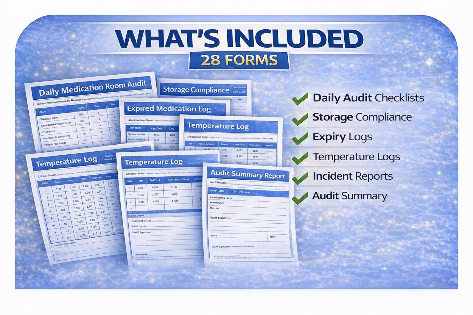 Medication Room Audit Toolkit | Healthcare Compliance Binder | Nursing ...
