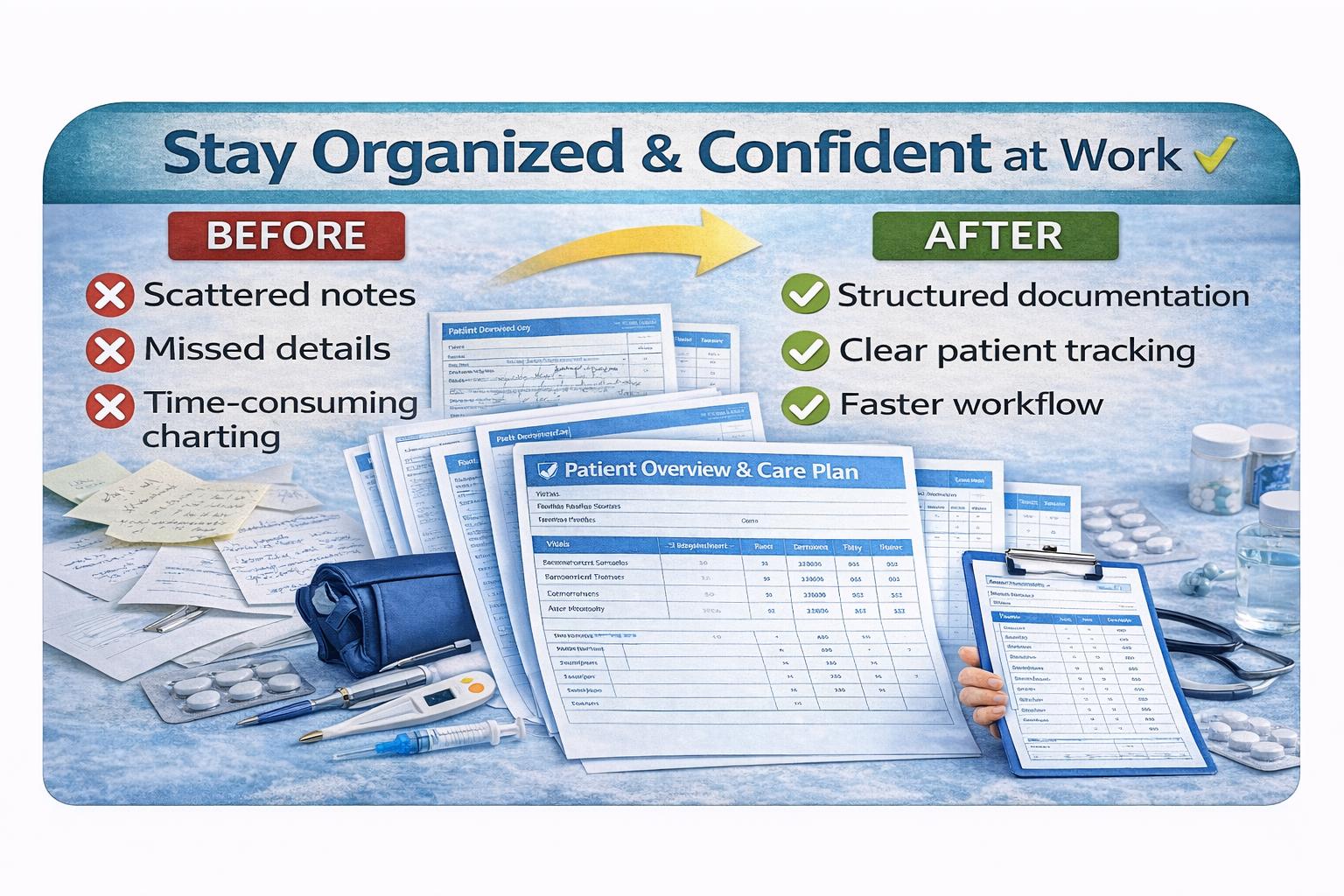 Hospice Nurse Documentation Toolkit Printable | Nursing Planner ...