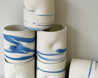 Ocean Wave tumblers set