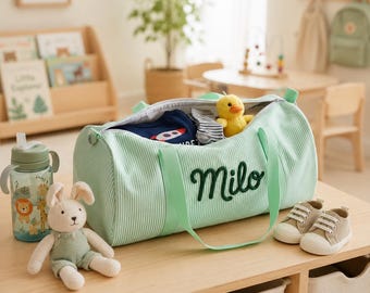 Kleinkind Seesack Leichte Kindergarten Reisetasche für die Kindertagesstätte | Neue Mom Geschenk | Kleinkind-Geburtstags-Reise-Geschenk