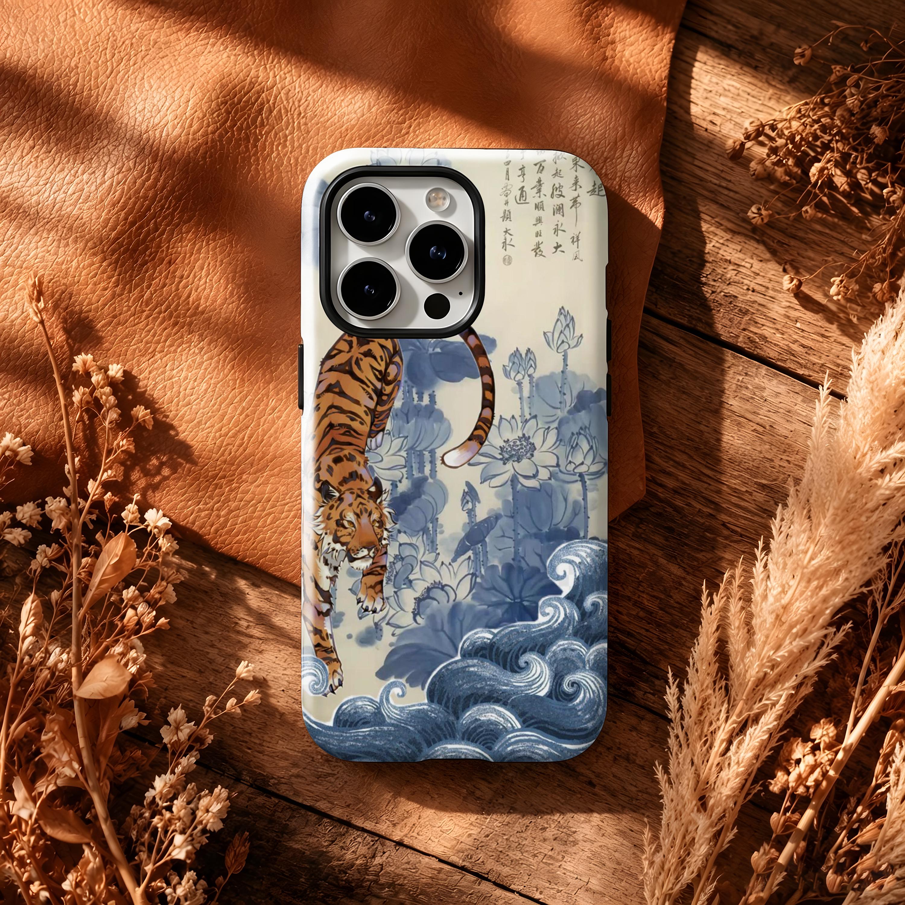 Chinese Tiger Phone Case - Etsy