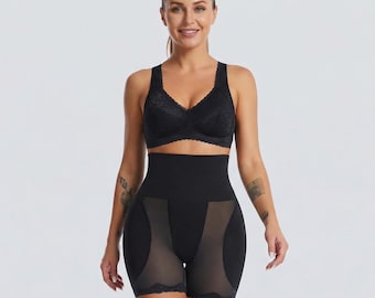 Frauen Oberschenkel-Steuer-Shapewear | Formschöne Shorts mit hoher Taille zur Bauchkontrolle