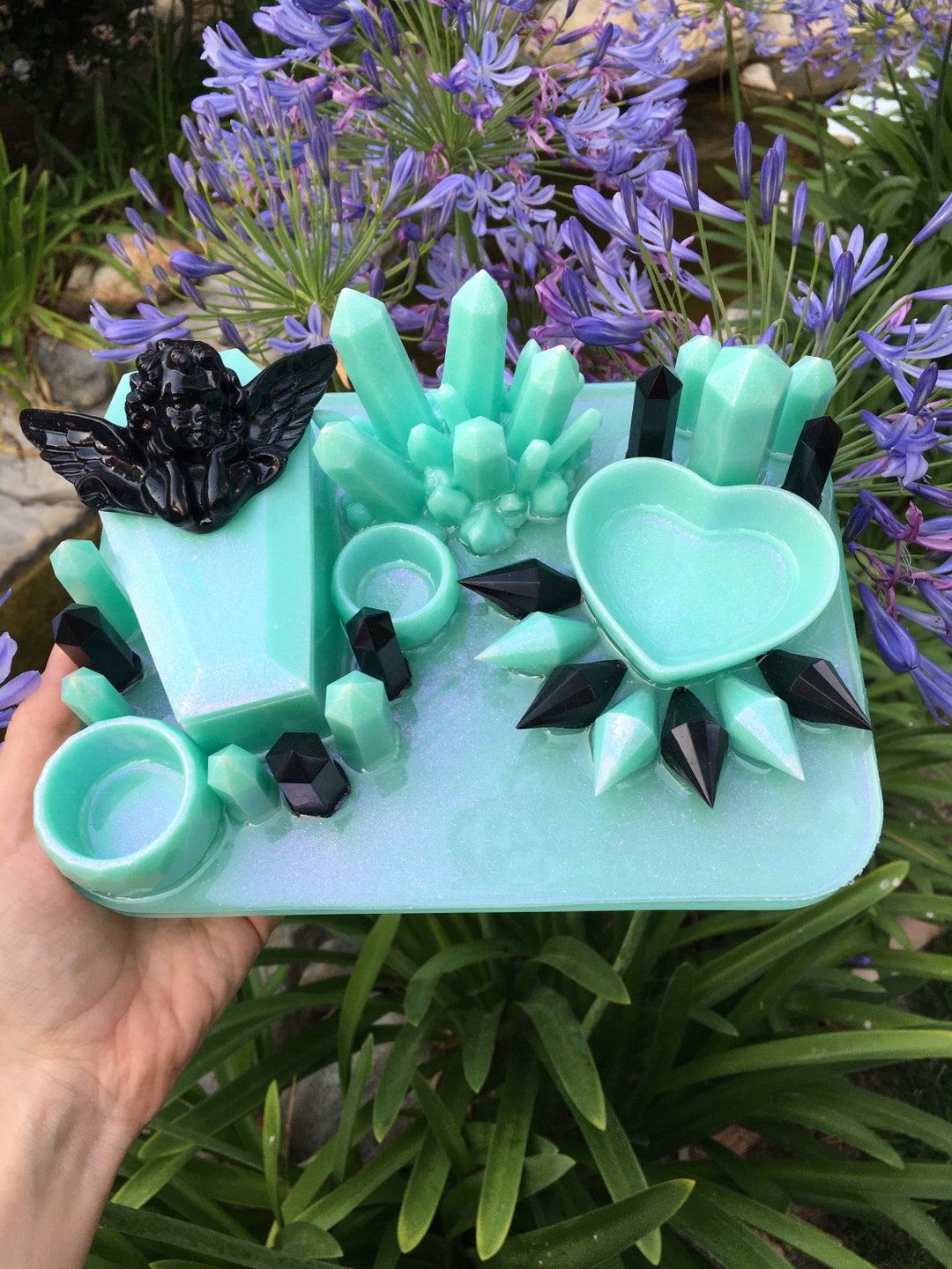 Large Mint Tray Etsy
