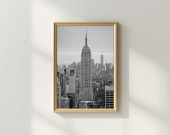 Póster de la ciudad de Nueva York / Decoración de pared / Póster de moda / Descarga digital