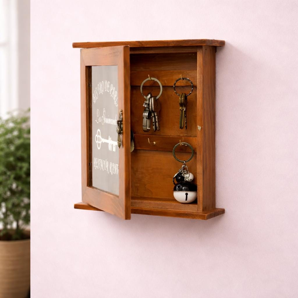 Vintage glass wall mounted cabinet - Etsy 日本