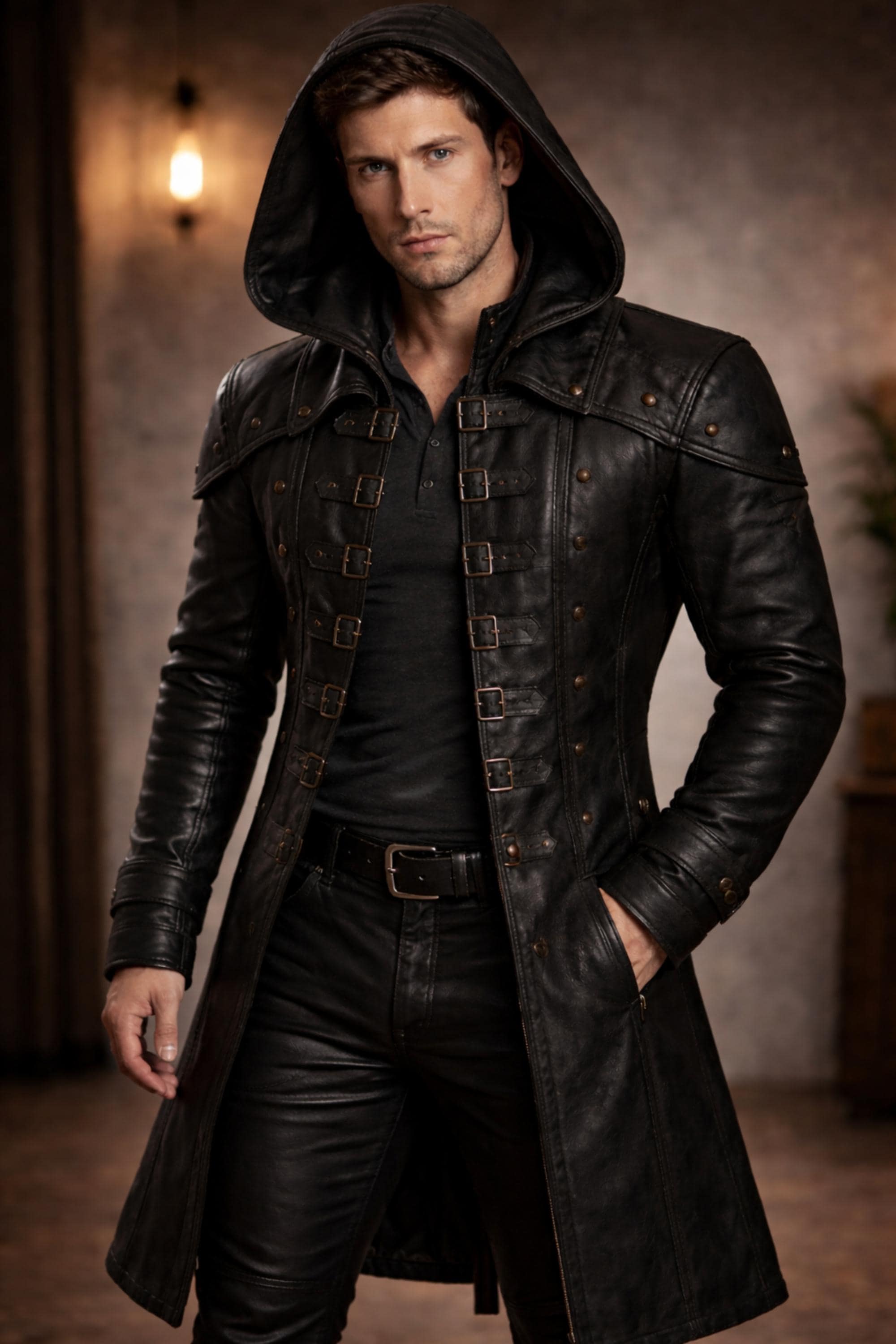 Premium leather coat - Etsy 日本