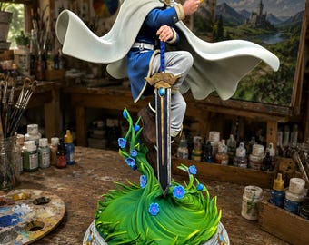 Himmel – Frieren Beyond Journey’s End – Hand Painted Resin Statue – 30cm Anime Garage Kit