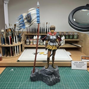 キャスカ 手描き樹脂フィギュア – ベルセルク ファンアート – カスタムアニメコレクタブルスタチュー
