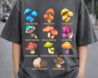 Zelda Mushrooms Shirt, Zelda Korok The Legend Of Zelda Shirt ,Flora Of Hyrule Shirt, Tears Of The Kingdom Tee, Video Game Shirt Gift For Him