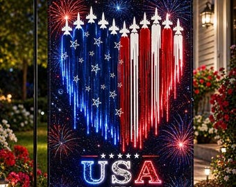 US Veteran Garden Flag, 250 Years of Service 1776 2026, Military Patriotic Flag, Army Air Force Flag, 250th Anniversary USA Freedom Flag