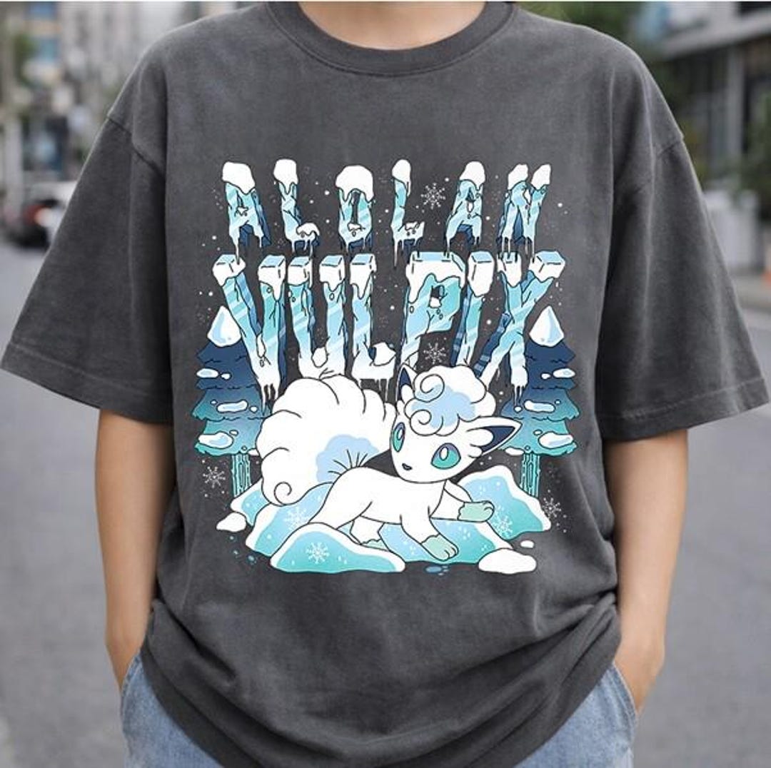 Vulpix Bday Alolan Vulpix Pokeball Bootleg Shirt, Vintage Homage Pikachu Vulpix ...