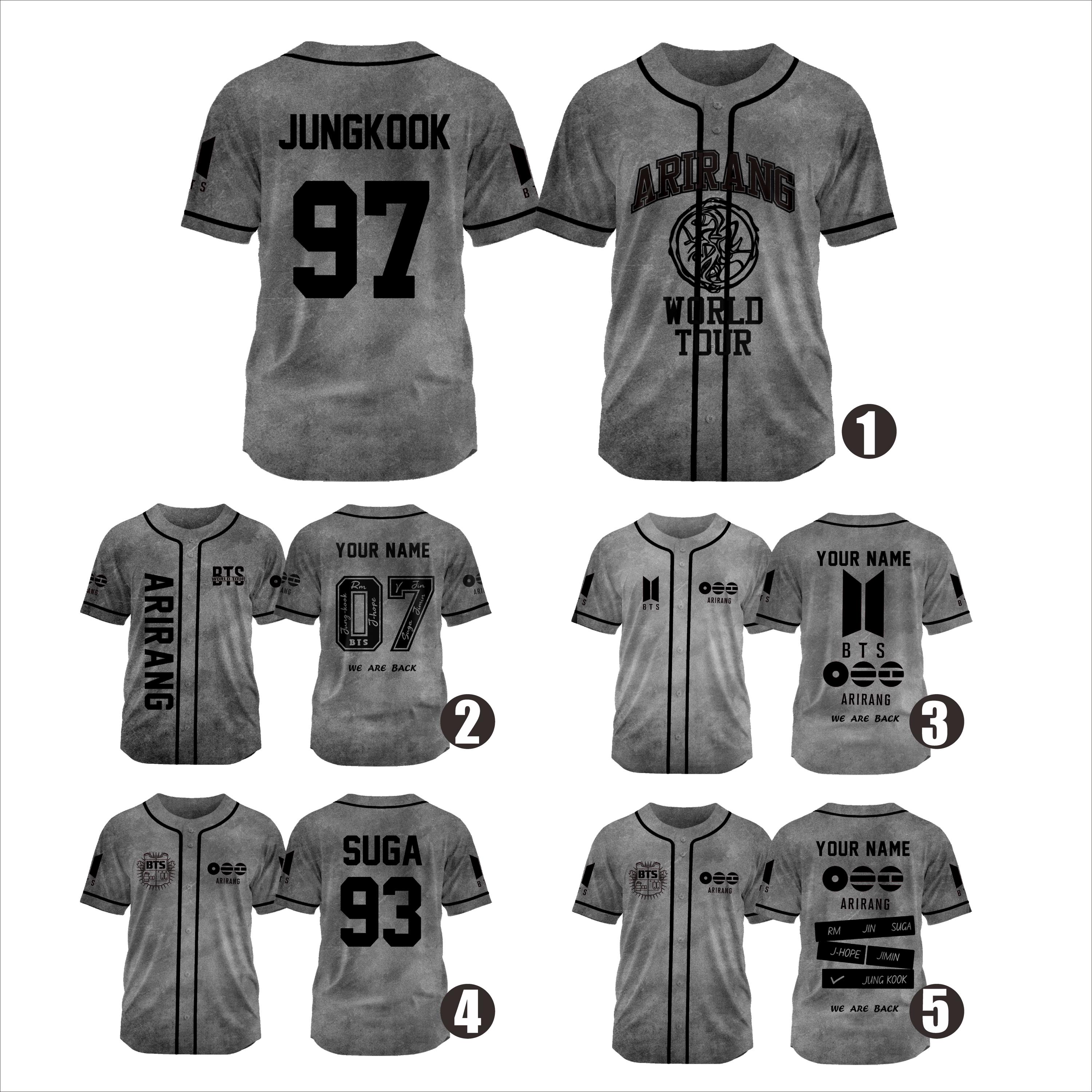 Bts Jungkook Jersey - Etsy Canada