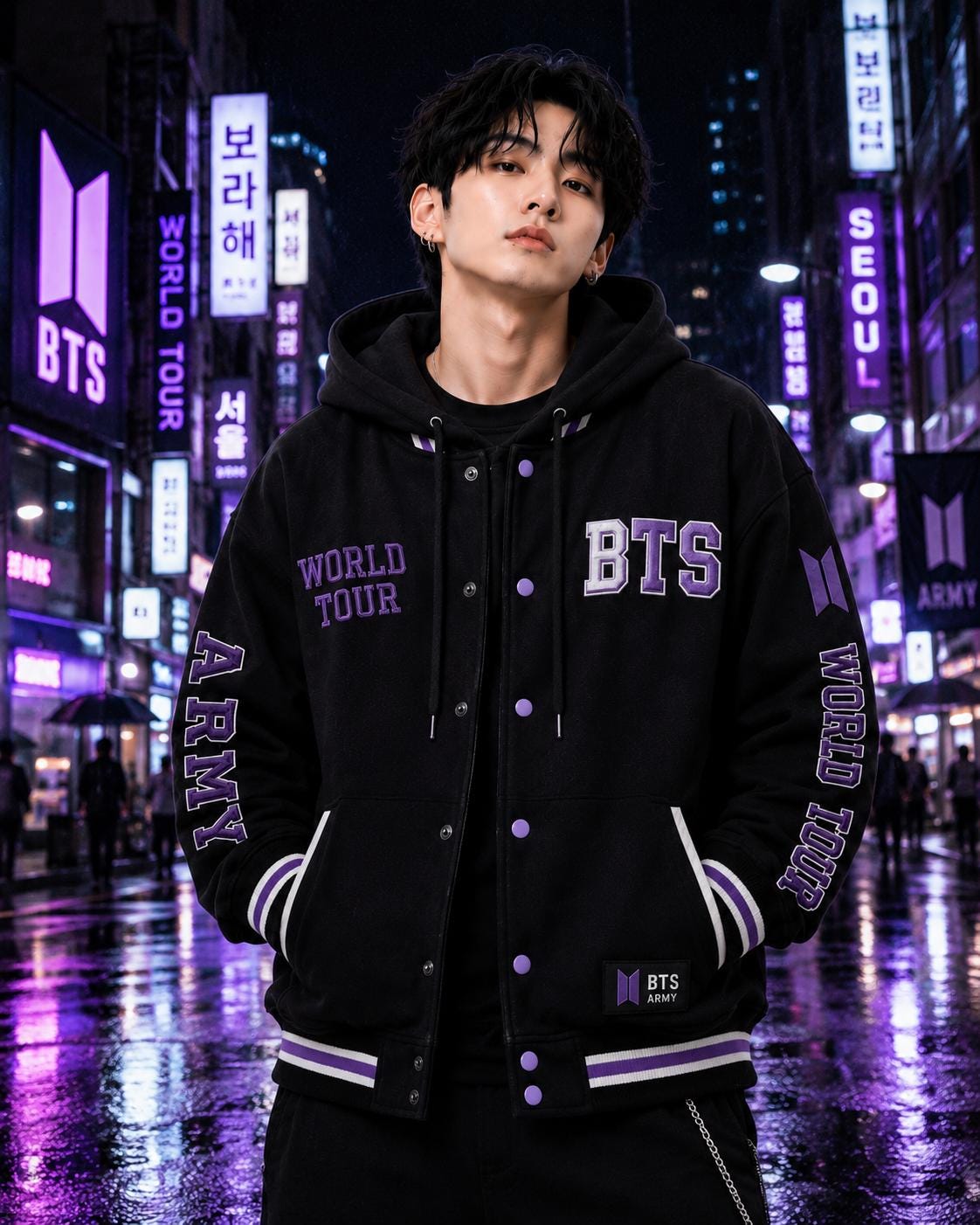 Bts bomber jacket - Etsy 日本